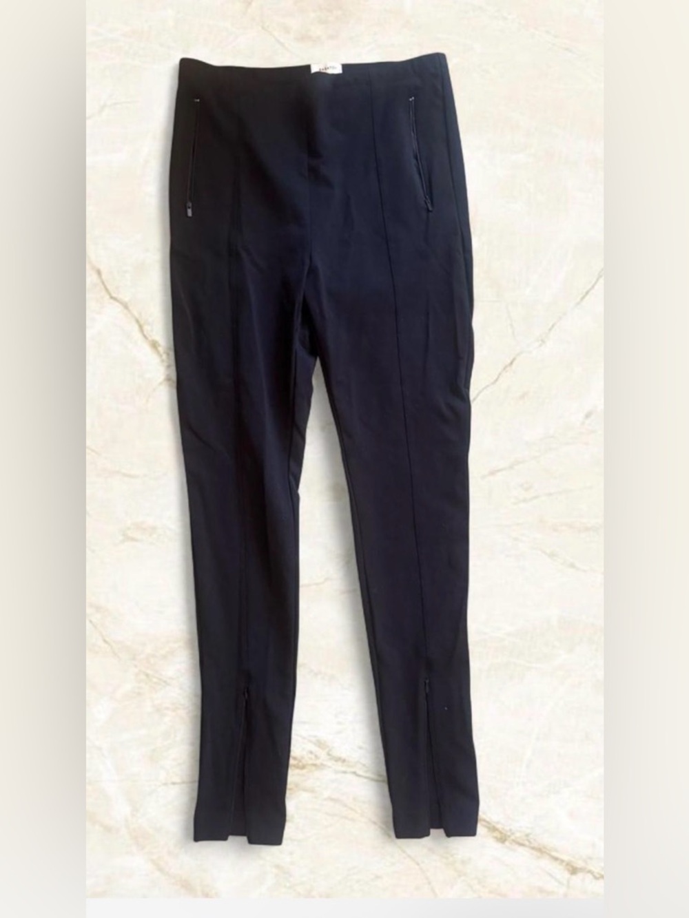 Aritzia Babaton Minimalist Black Dress Pants Size XL Classic Preppy Office Chic